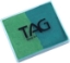 Picture of TAG Pearl Green & Pearl Lime Split Cake 50g
