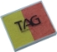 Picture of TAG Pearl Orange & Pearl Yellow Split Cake 50g