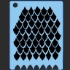 Picture of SOBA Dragon Scales Stencil QEZ2