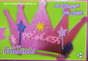 Picture of Krafty Kids Kit: DIY Glitter Princess Tiara - Magenta
