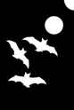 Picture of Night Bats - Stencil (5pc pack)