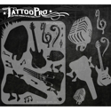 Picture of Tattoo Pro Stencil - Rock & Roll (ATPS-116)