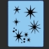 Picture of SOBA Star Burst Stencil QEZ22
