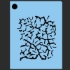 Picture of SOBA Cracks Stencil QEZ57