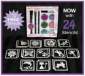 Picture of Sparkle Glitter Tattoo Party Kit - Girl