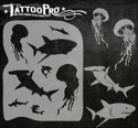 Picture of Tattoo Pro Stencil - Shark Attack (ATPS-135)