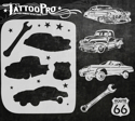 Picture of Tattoo Pro Stencil - Classic Cars (ATPS147)