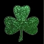 Picture of Three Leaf Clover - Sparkle Stencil (1pc)