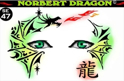 Picture of Norbert Dragon Stencil Eyes - 47/48SE - (8 YRS and UP)