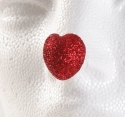 Picture of ProKNOWS Professional Clown Nose - Large Glitter Heart (T-5G)