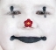 Picture of ProKNOWS Professional Clown Nose -  Small Flower (T-8)