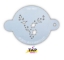 Picture of TAP 005 Face Painting Stencil - Wind Dust