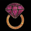 Picture of Diamond Ring - Sparkle Stencil (1pc)