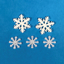 Picture of Snowflake Gem Set - 1.5-2cm (5 pc.) (AG-SGS)