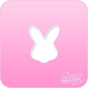 Picture of Pink Power Face Painting Stencil (1126) - Bunny Head
