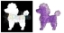 Picture of Poodle - Sparkle Stencil (1pc)