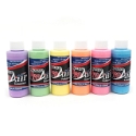 Picture of ProAiir Hybrid Airbrush Unicorn Pastel Colour Collection Set of 6 ( 6 x  2 oz )