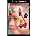 Picture of Fire Truck Stencil Eyes Profile - SOBA