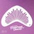 Picture of Art Factory Boomerang Stencil - Sunburst (B019)