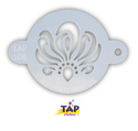 Picture of TAP 106 Face Painting Stencil - Swirly Ribbon Centrepiece