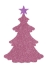 Picture of Christmas Tree Glitter Tattoo Stencil - HP-23 (5pc pack)