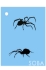 Picture of SOBA Crawling Spider Stencil QEZ82