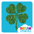 Picture of Four-Leaf Clover Glitter Tattoo Stencil - HP-45 (5pc pack)