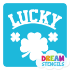 Picture of Lucky Four-Leaf Clover Glitter Tattoo Stencil - HP-48 (5pc pack)