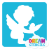 Picture of Cupid and Dove Glitter Tattoo Stencil - HP-90 (5pc pack)