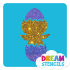 Picture of Chick Hatching Glitter Tattoo Stencil - HP-93 (5pc pack)