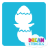 Picture of Chick Hatching Glitter Tattoo Stencil - HP-93 (5pc pack)