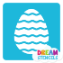 Picture of Easter Egg Glitter Tattoo Stencil - HP-96 (5pc pack)