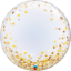 Picture of 24" Deco Bubble - Gold Confetti Dots (1pc)