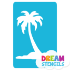 Picture of Single Palm Tree Glitter Tattoo Stencil - HP-150 (5pc pack)