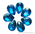 Picture of Teardrop Gems - Sky Blue - 13x18mm (7 pc.) (SG-T1)