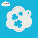 Picture of Cascading Three-Leaf Clovers  - Dream Stencil - 97