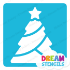 Picture of Classic Christmas Tree Glitter Tattoo Stencil - HP-215 (5pc pack)