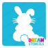 Picture of Sitting Easter Bunny Glitter Tattoo Stencil - HP-234 (5pc pack)