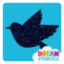 Picture of Sparrow Glitter Tattoo Stencil - HP-286 (5pc pack)