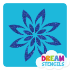 Picture of Frost Flower Glitter Tattoo Stencil - HP-310 (5pc pack)