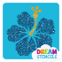 Picture of Exotic Hibiscus  Glitter Tattoo Stencil - HP-304 (5pc pack)