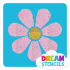 Picture of 7 Petals Flower Glitter Tattoo Stencil - HP-317 (5pc pack)
