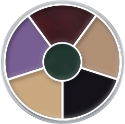 Picture of Kryolan Cream Color Circles ( 1306 - Black Eye ) 30G 1.1 oz