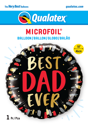 Picture of 18"  Best DAD Ever Foil Balloon (1pc)