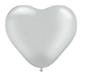 Picture of 6 Inch Heart - Silver (100/bag) 