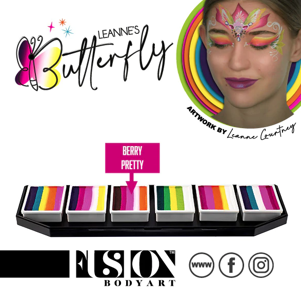 Picture of Fusion Leanne's Butterfly Palette | Non Neon