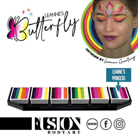 Picture of Fusion Leanne's Butterfly Palette | Non Neon