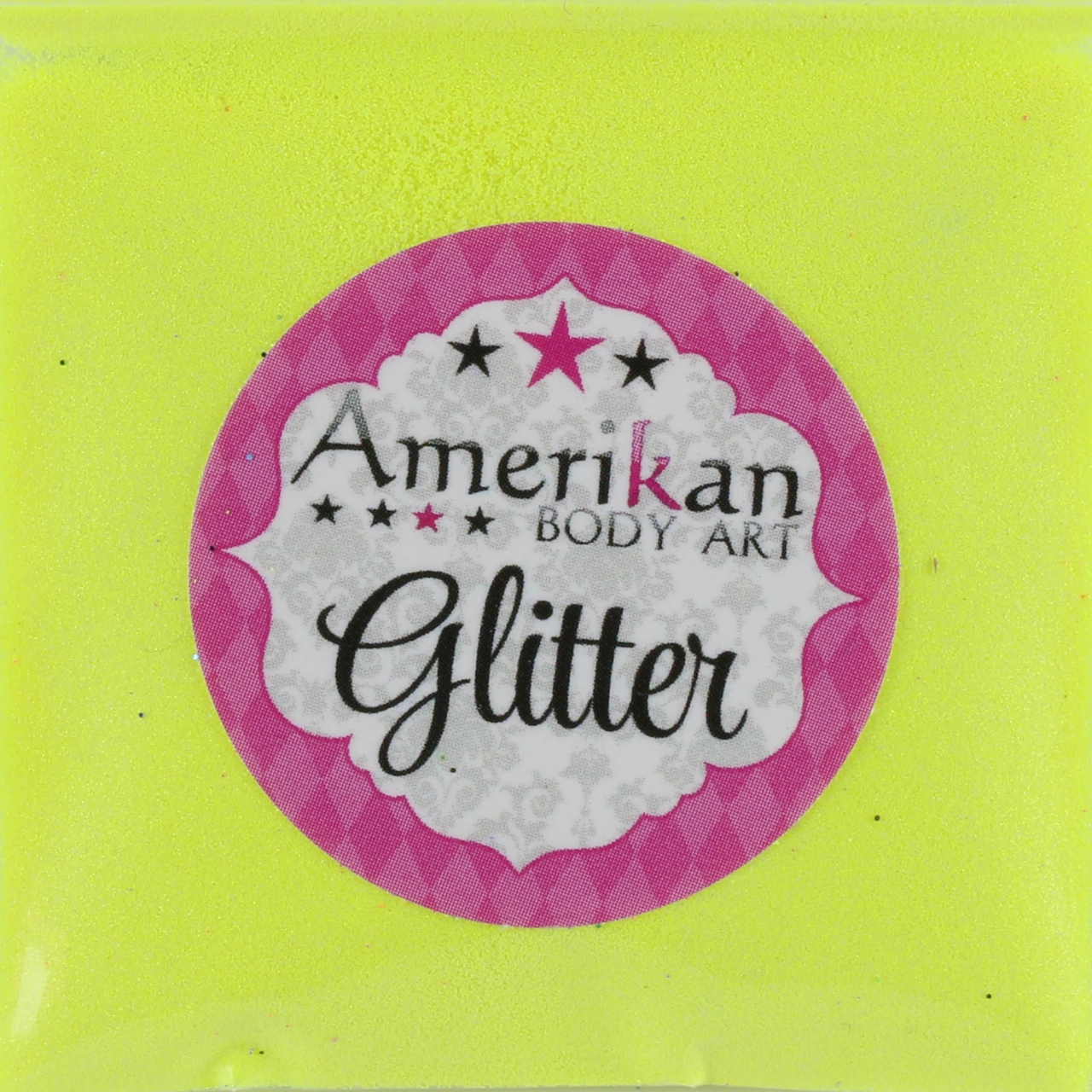Picture of ABA Matte Fine Glitter - UV Powder Yellow (15ml)