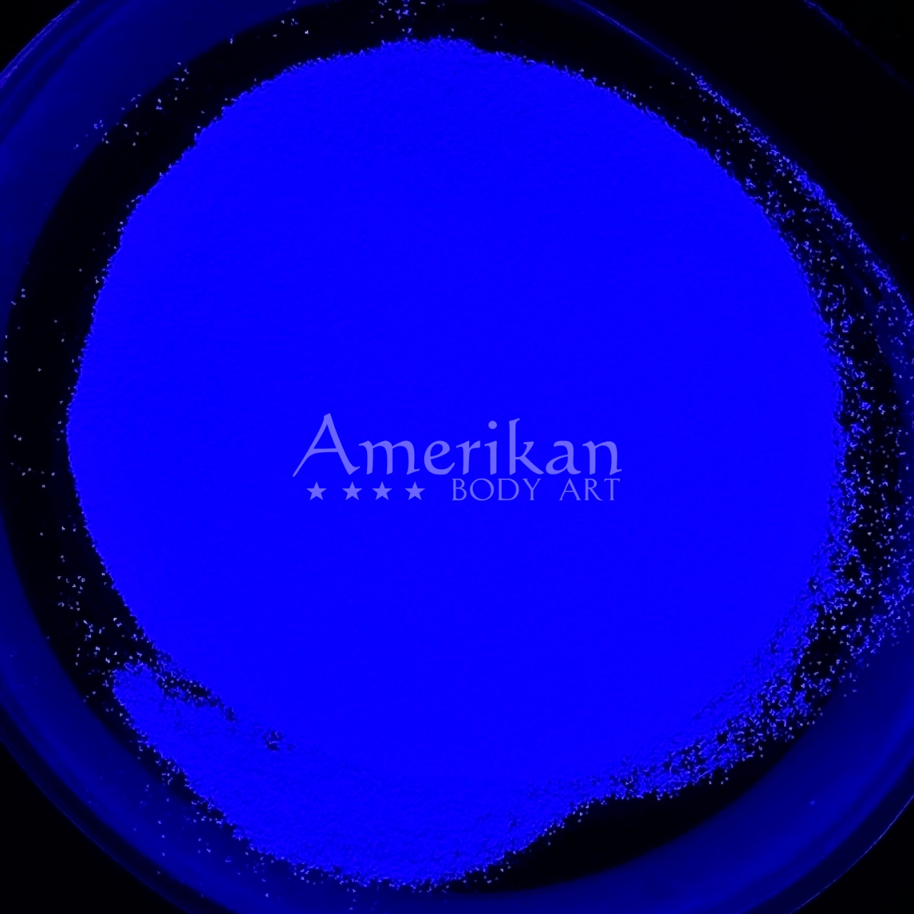 Picture of ABA Matte Fine Glitter - UV Powder Violet Blue (15ml)  
