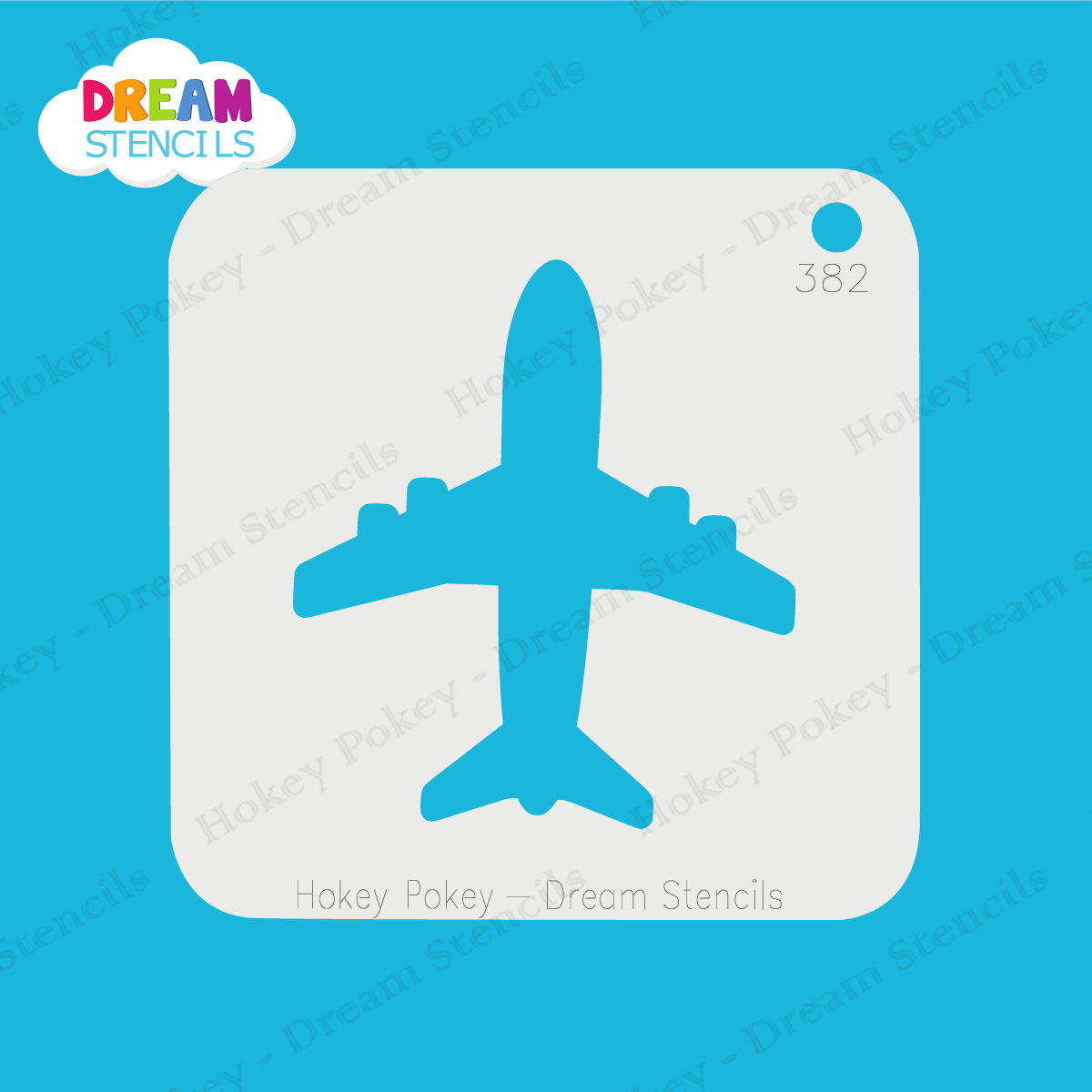 Picture of Airplane 2 - Dream Stencil - 382